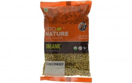 Pro Nature Organic Coriander Whole   Pack  100 grams